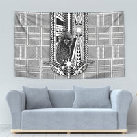 Mabuhay Philippines Festival Tapestry Philippine Eagle Sun Three Stars Barong Pattern DT05 - Polynesian Pride