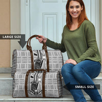 Mabuhay Philippines Festival Travel Bag Philippine Eagle Sun Three Stars Barong Pattern DT05 - Polynesian Pride