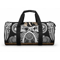 Polynesia Maui Black Tattoo Inspired Duffle Bag Tropical Leaf Skirt Costume