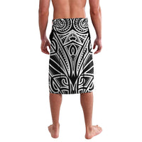 Polynesia Maui Black Tattoo Inspired Lavalava Tropical Leaf Skirt Costume DT05 - Polynesian Pride