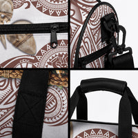 Polynesia Maui Umber Tattoo Inspired Duffle Bag Tropical Leaf Skirt Costume