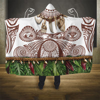 Polynesia Maui Umber Tattoo Inspired Hooded Blanket Tropical Leaf Skirt Costume DT05 - Polynesian Pride
