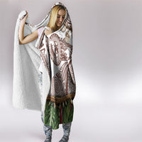 Polynesia Maui Umber Tattoo Inspired Hooded Blanket Tropical Leaf Skirt Costume DT05 - Polynesian Pride