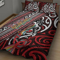 Maori Language Week Quilt Bed Set Ake Ake Ake Tribal Patterns