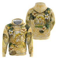 Hawaii Banana Dolphin Hoodie Cute Cosplay Naiʻa Fish Tribal Patterns DT05 - Polynesian Pride