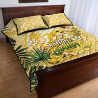 Hawaii Banana Dolphin Quilt Bed Set Cute Cosplay Naiʻa Fish Tribal Patterns DT05 - Polynesian Pride