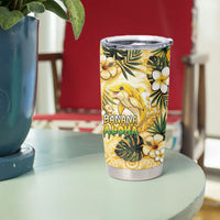 Hawaii Banana Dolphin Tumbler Cup Cute Cosplay Naiʻa Fish Tribal Patterns DT05 - Polynesian Pride