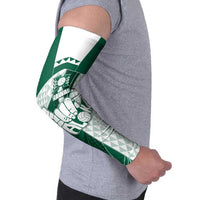Custom Hawaii Volleyball Arm Sleeves Shaka Aloha Hand