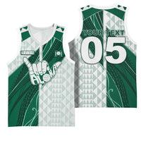 Custom Hawaii Volleyball Basketball Jersey Shaka Aloha Hand