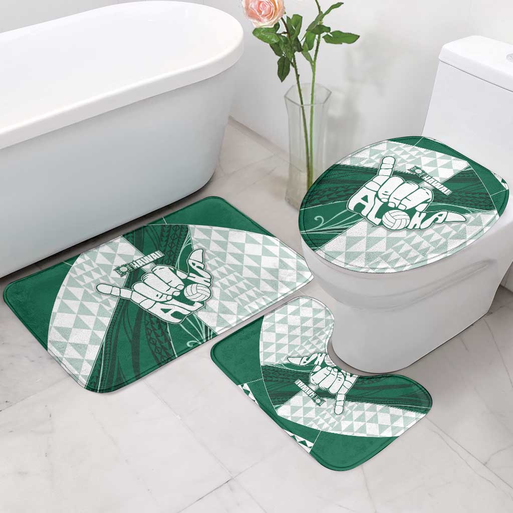 Hawaii Volleyball Bathroom Set Shaka Aloha Hand DT05 - Polynesian Pride