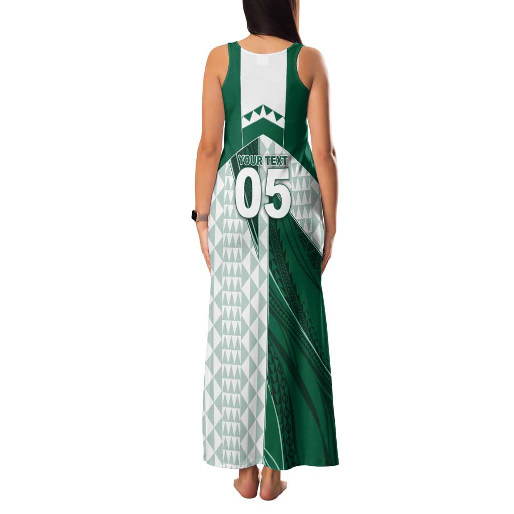 Custom Hawaii Volleyball Family Matching Tank Maxi Dress and Hawaiian Shirt Shaka Aloha Hand DT05 - Polynesian Pride