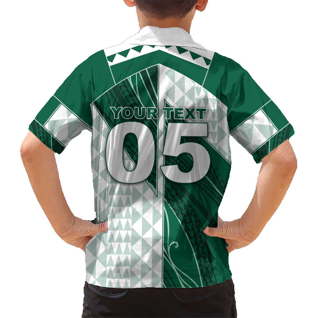 Custom Hawaii Volleyball Kid Hawaiian Shirt Shaka Aloha Hand