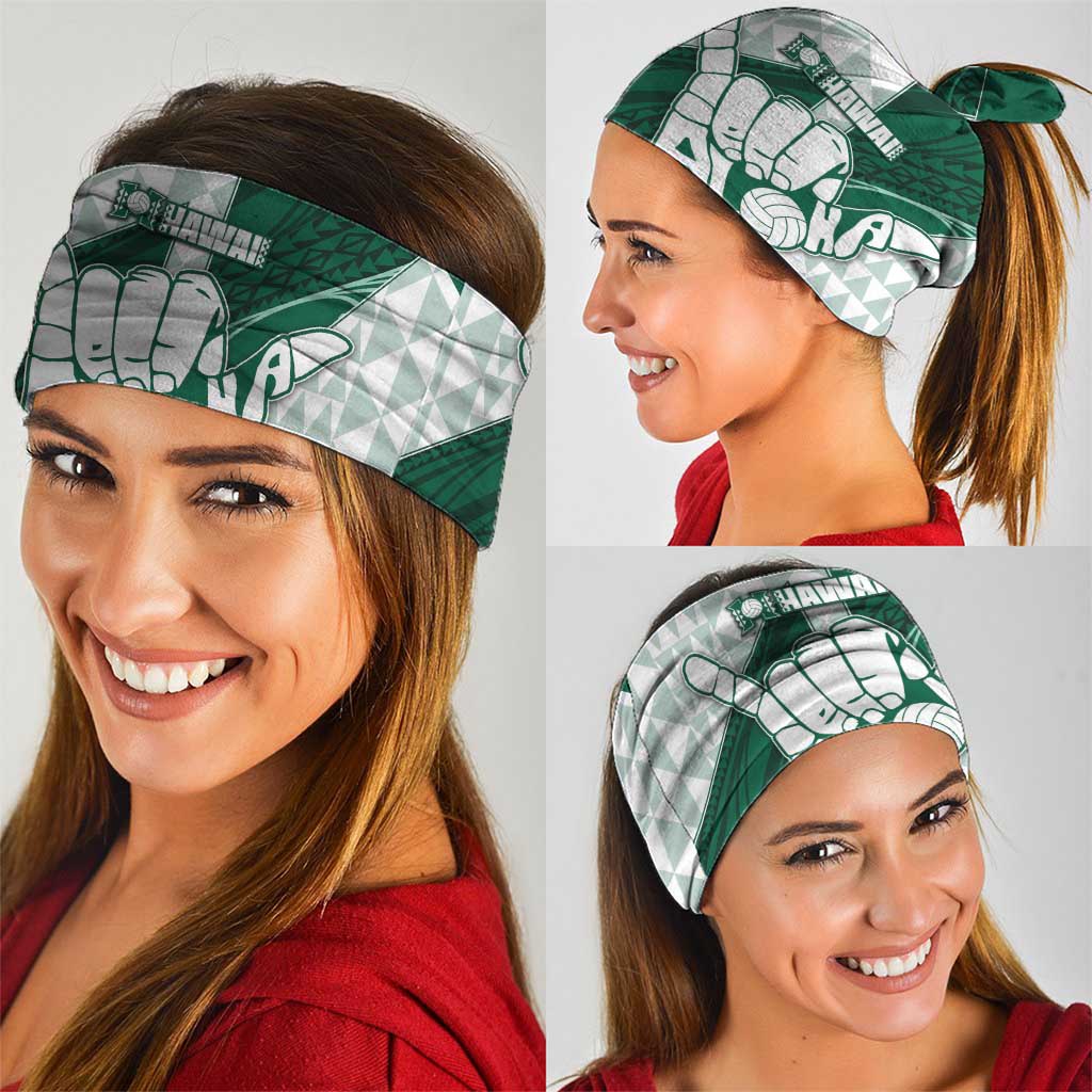 Hawaii Volleyball Neck Gaiter Shaka Aloha Hand