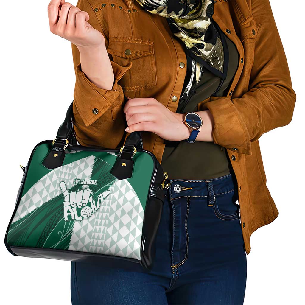 Hawaii Volleyball Shoulder Handbag Shaka Aloha Hand