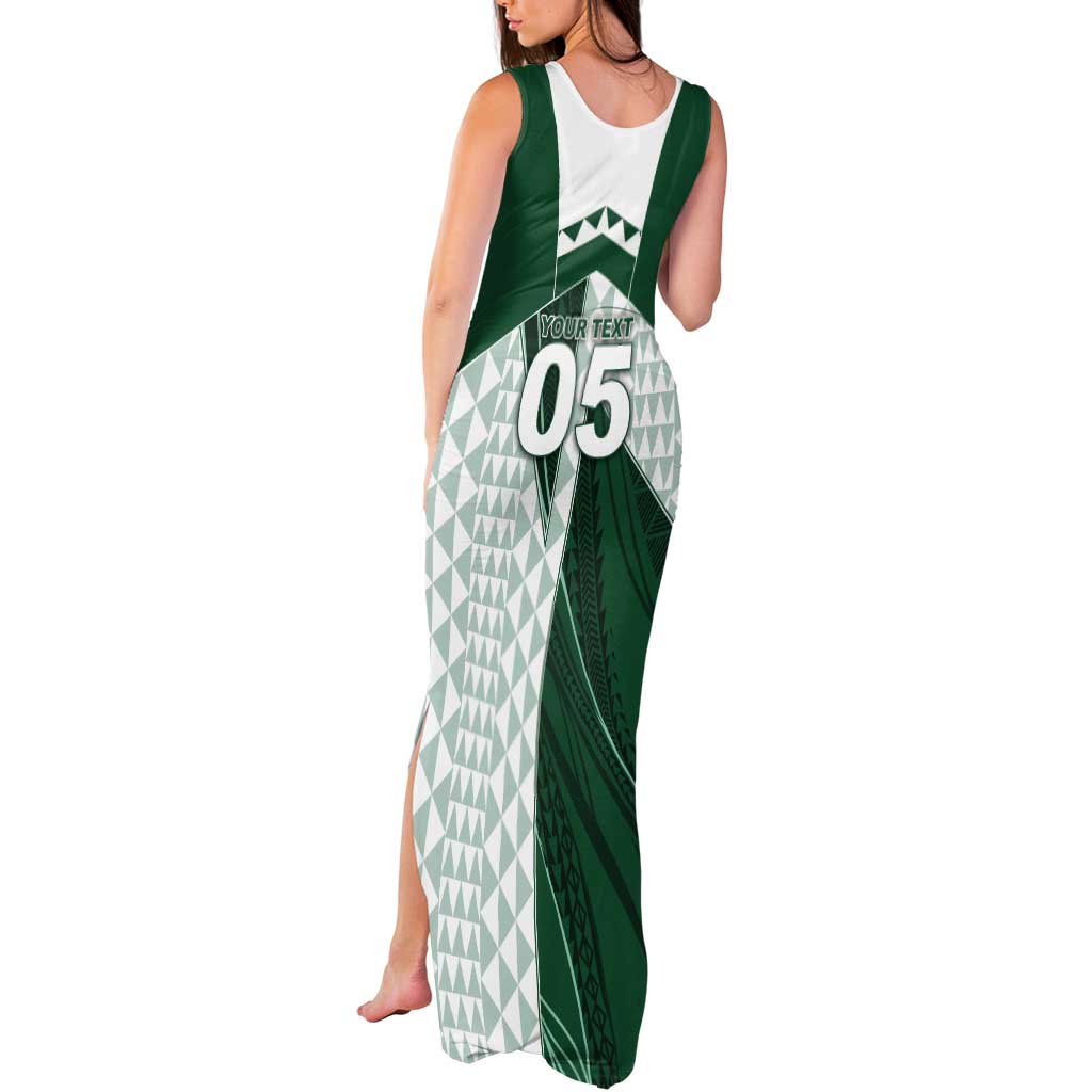 Custom Hawaii Volleyball Tank Maxi Dress Shaka Aloha Hand