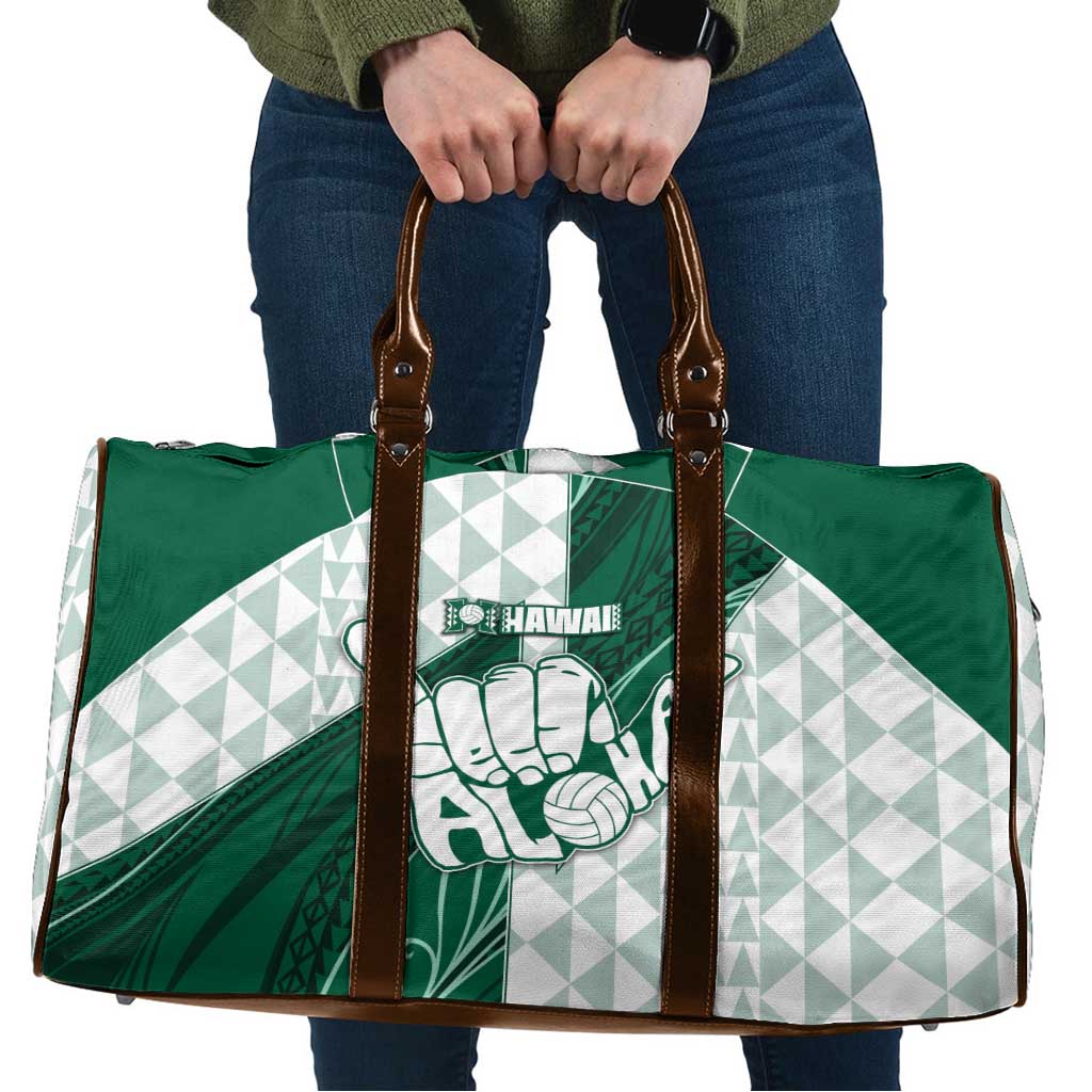Hawaii Volleyball Travel Bag Shaka Aloha Hand
