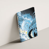Piko Hawaiian Canvas Wall Art Blue Galaxy Spiral Plumeria Tribal Patterns