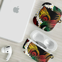 Piko Hawaiian AirPods Case Gradient Spiral Plumeria Tribal Patterns