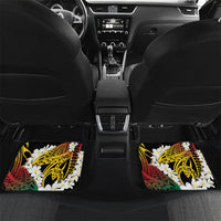 Piko Hawaiian Car Mats Gradient Spiral Plumeria Tribal Patterns