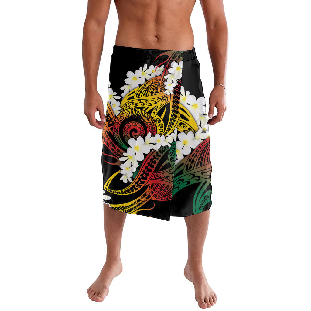 Piko Hawaiian Lavalava Gradient Spiral Plumeria Tribal Patterns