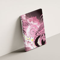 Piko Hawaiian Canvas Wall Art Pink Galaxy Spiral Plumeria Tribal Patterns