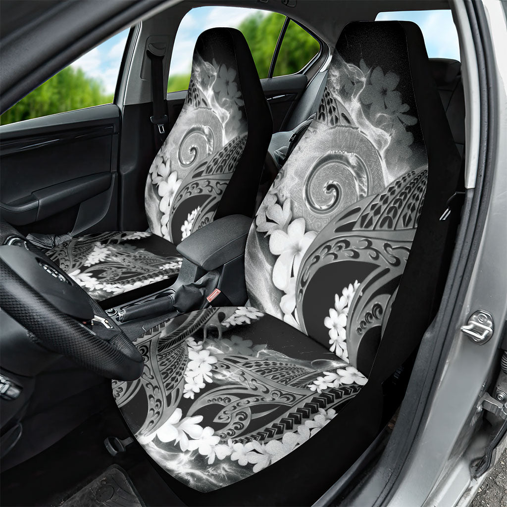 Piko Hawaiian Car Seat Cover Monochrome Galaxy Spiral Plumeria Tribal Patterns
