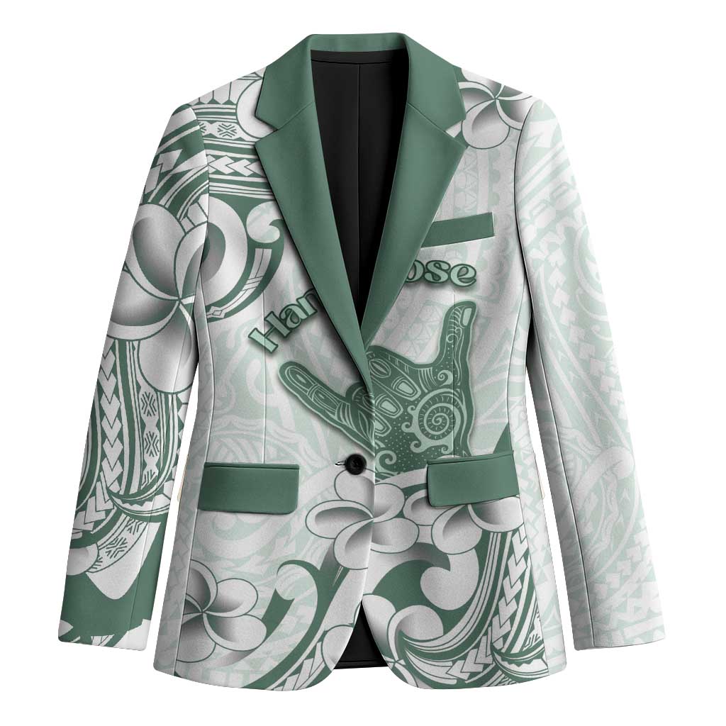 Aloha Hawaii Shaka Blazer Hang Loose Mint Version - Polynesian Pride