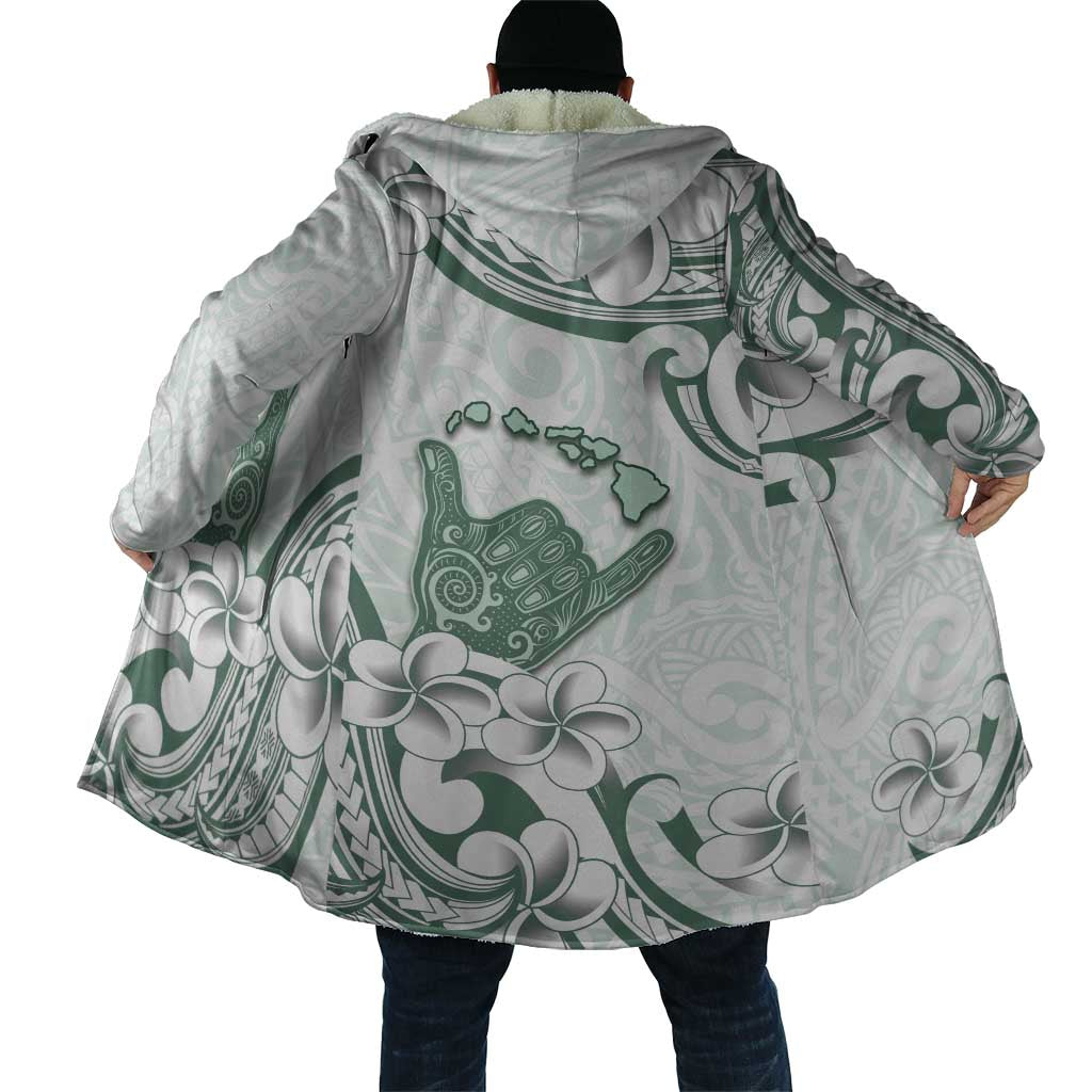 Aloha Hawaii Shaka Cloak Hang Loose Mint Version - Polynesian Pride