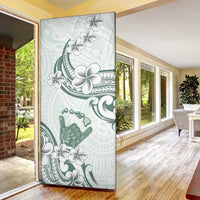 Aloha Hawaii Shaka Door Cover Hang Loose Mint Version - Polynesian Pride