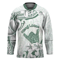 Aloha Hawaii Shaka Hockey Jersey Hang Loose Mint Version - Polynesian Pride
