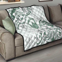 Aloha Hawaii Shaka Quilt Hang Loose Mint Version - Polynesian Pride