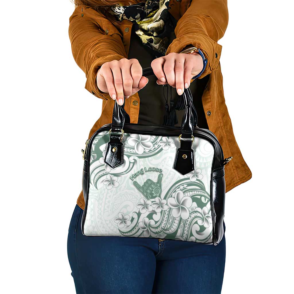 Aloha Hawaii Shaka Shoulder Handbag Hang Loose Mint Version - Polynesian Pride