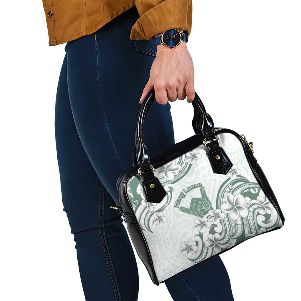 Aloha Hawaii Shaka Shoulder Handbag Hang Loose Mint Version - Polynesian Pride