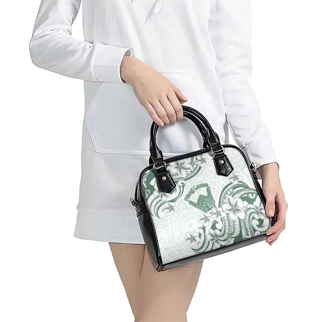 Aloha Hawaii Shaka Shoulder Handbag Hang Loose Mint Version - Polynesian Pride