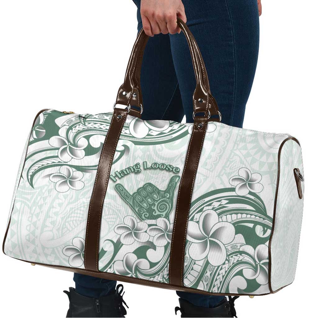 Aloha Hawaii Shaka Travel Bag Hang Loose Mint Version - Polynesian Pride