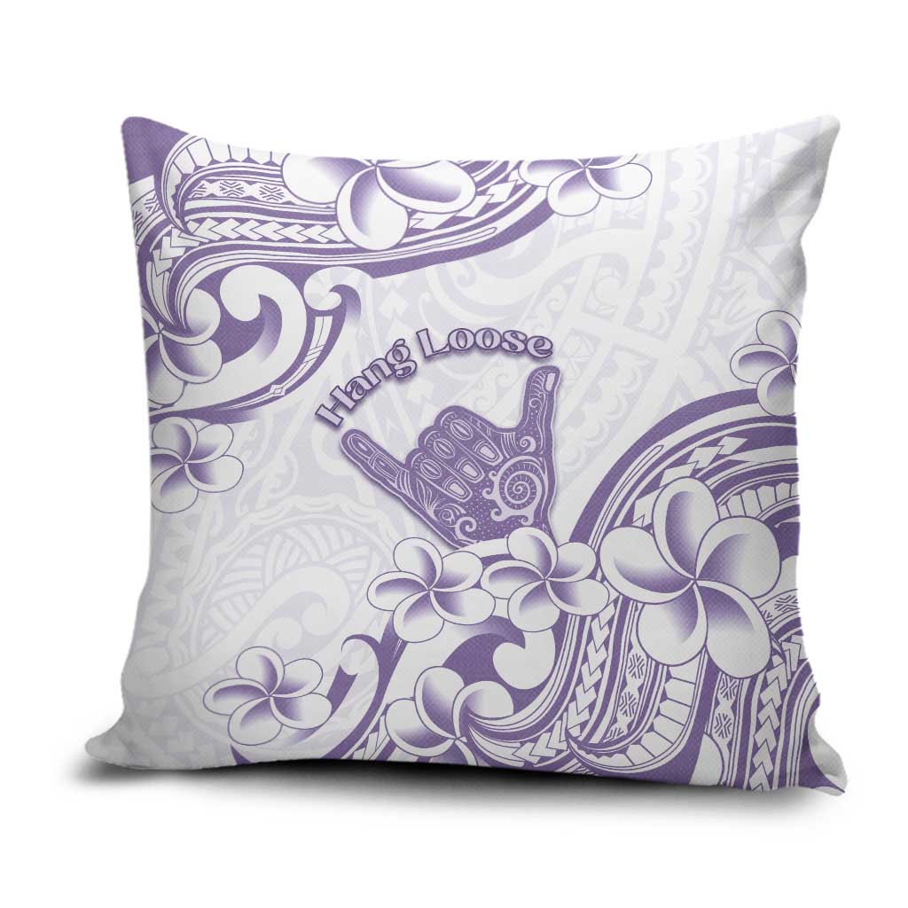 Aloha Hawaii Shaka Pillow Cover Hang Loose Purple Version - Polynesian Pride