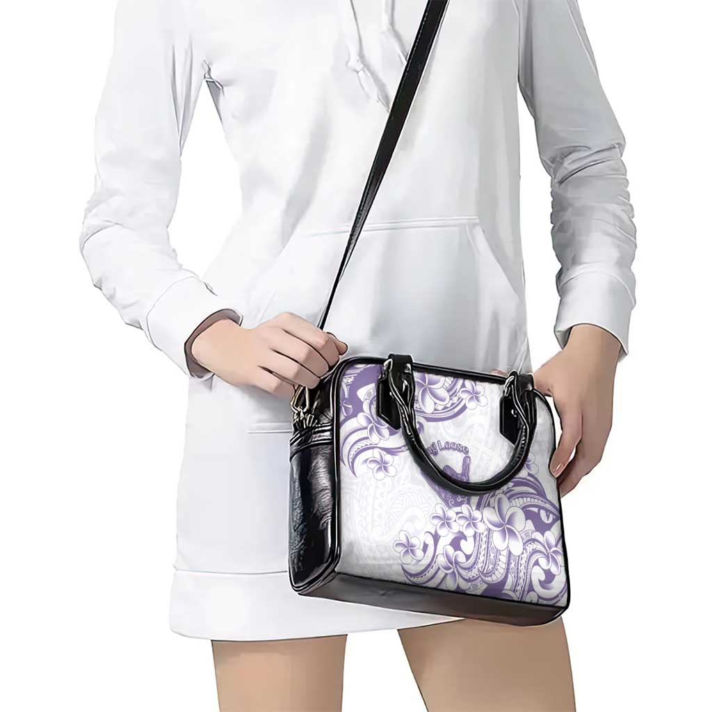 Aloha Hawaii Shaka Shoulder Handbag Hang Loose Purple Version - Polynesian Pride