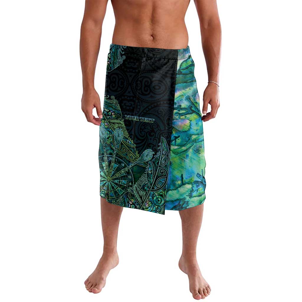 Personalised New Zealand Dart Lavalava Maori Fern With Paua Shell - Polynesian Pride