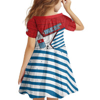 West Papua Morning Star Family Matching Mermaid Dress and Hawaiian Shirt One People One Soul DT05 - Polynesian Pride