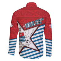 West Papua Morning Star Family Matching Summer Maxi Dress and Hawaiian Shirt One People One Soul DT05 - Polynesian Pride