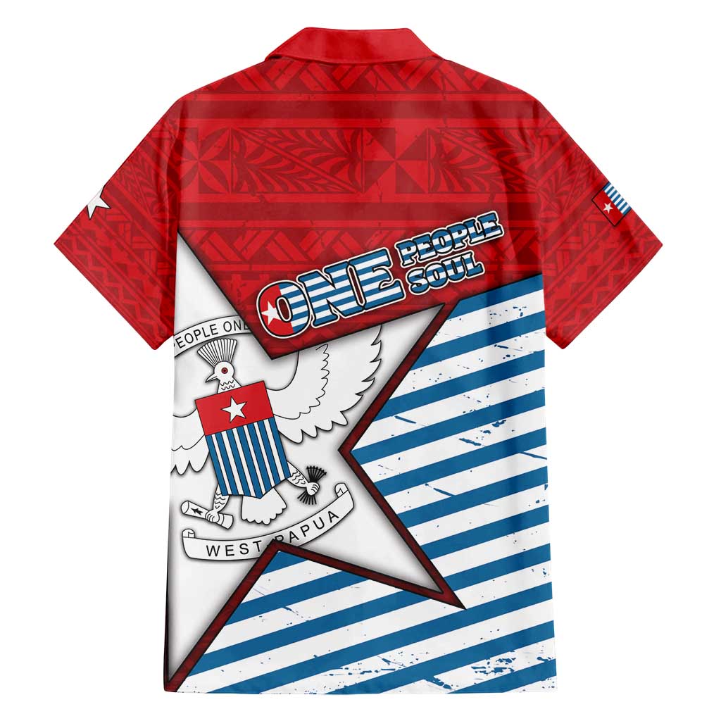 West Papua Morning Star Family Matching Tank Maxi Dress and Hawaiian Shirt One People One Soul DT05 - Polynesian Pride