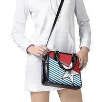 West Papua Morning Star Shoulder Handbag One People One Soul - Polynesian Pride