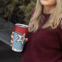 West Papua Morning Star Tumbler Cup One People One Soul - Polynesian Pride
