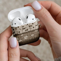 Hawaii Christmas In July AirPods Case Beige Mele Kalikimaka Sea Animals DT05 - Polynesian Pride
