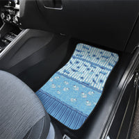 Hawaii Christmas In July Car Mats Sky Blue Mele Kalikimaka Sea Animals