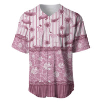 Hawaii Christmas In July Baseball Jersey Dusty Pink Mele Kalikimaka Sea Animals