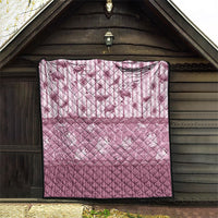 Hawaii Christmas In July Quilt Dusty Pink Mele Kalikimaka Sea Animals DT05 - Polynesian Pride