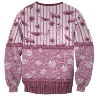 Hawaii Christmas In July Sweatshirt Dusty Pink Mele Kalikimaka Sea Animals DT05 - Polynesian Pride