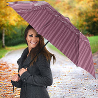 Hawaii Christmas In July Umbrella Dusty Pink Mele Kalikimaka Sea Animals DT05 - Polynesian Pride