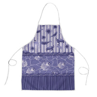 Hawaii Christmas In July Apron Amethyst Purple Mele Kalikimaka Sea Animals DT05 Purple - Polynesian Pride